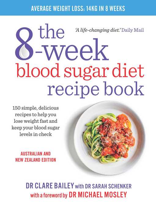 Title details for The 8-Week Blood Sugar Diet Recipe Book by Dr Clare Bailey Mosley - Wait list
